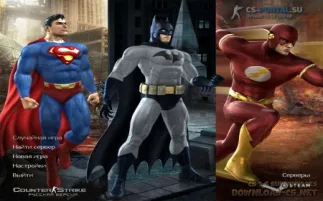 Скачать CS 1.6 SuperHeroes 2017