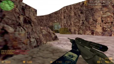 Все виды винтовок в Counter Strike 1.6
